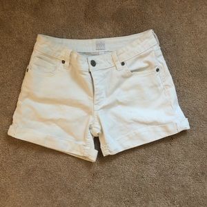 White shorts